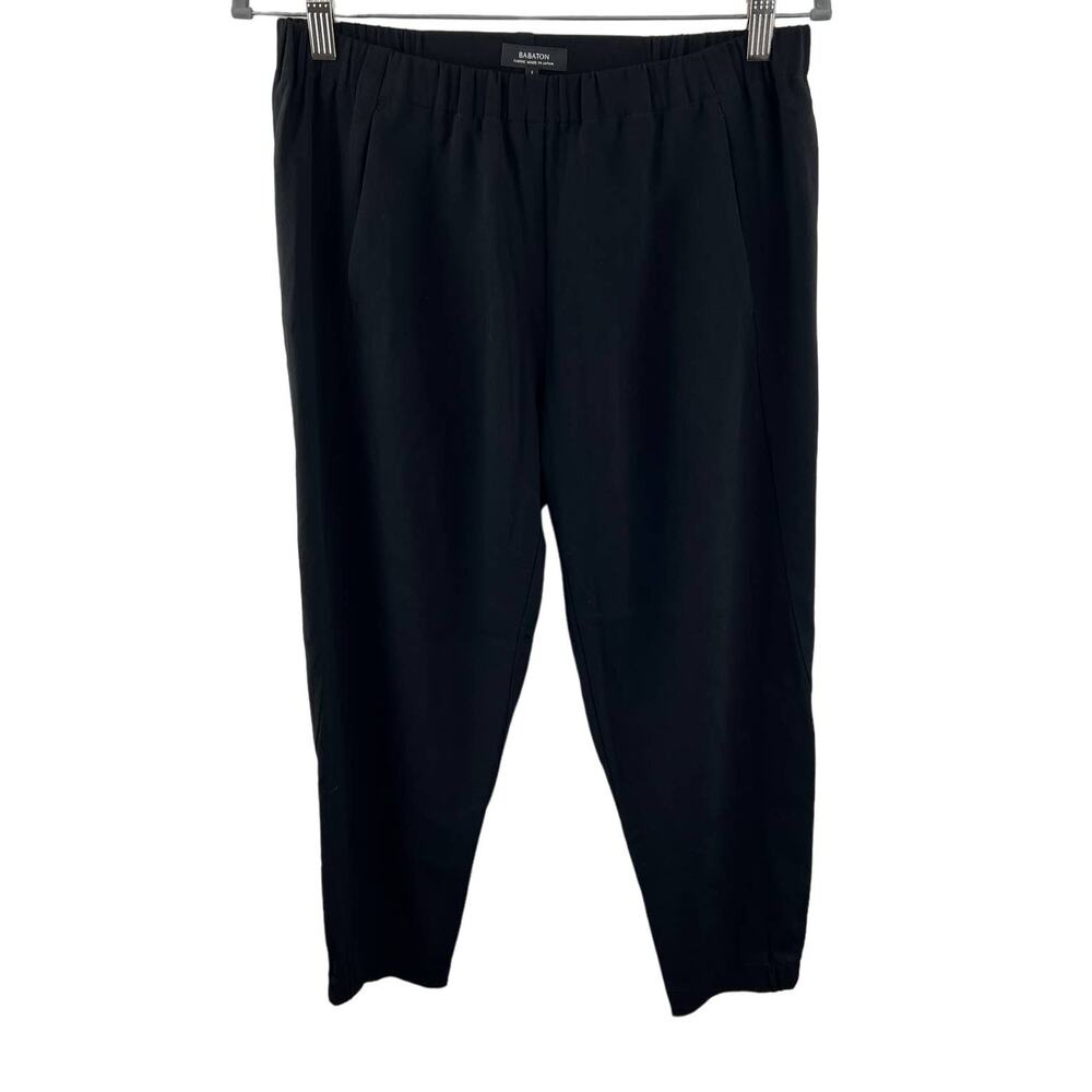 ARITZIA Babaton Dexter Womens Black Elastic Waist Joggers w/ Pockets Size S